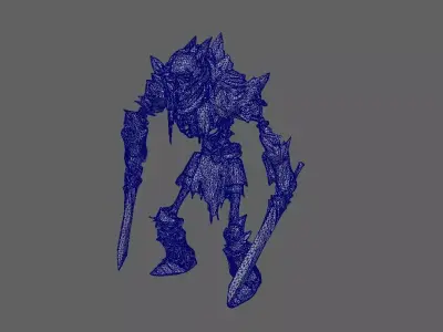 Creature 3D model 30