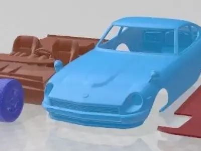 Datsun 240z 1969 Printable Car  3D print model