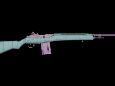 Springfield M14 3D model