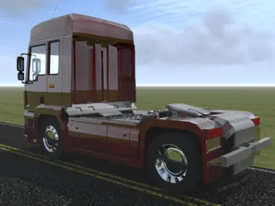Truck EU Free 3D model