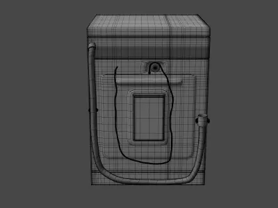 Washer washing machine 3D model