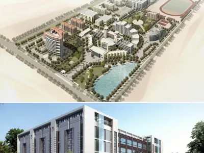 070725 bd school 3D model