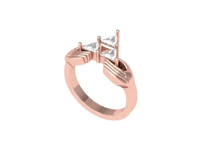Wedding Ring 3D print model