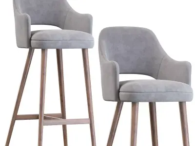 Costanza Barstool 3D model