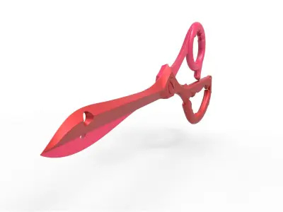 Scissor blades from Kill La Kill 3D print model