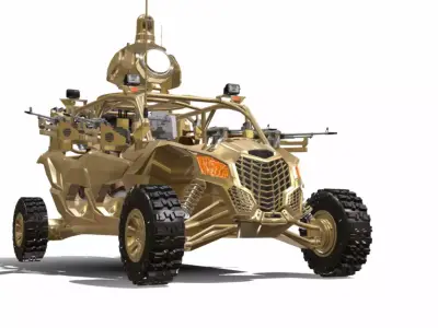 MAVERICK  X 3 4X4 Low-poly 3D model