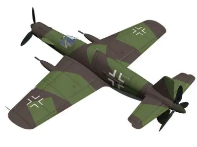 Dornier Do335 B-2 3D model