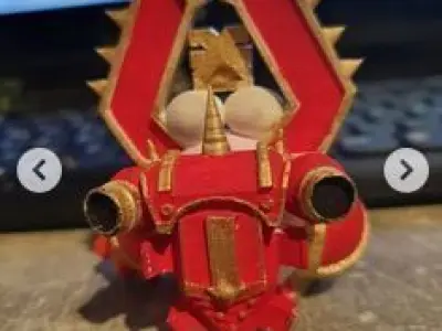 Kirby as Chaos Space Soldier Free 3D print model
