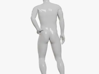  Male mannequin pose 5 PBR 