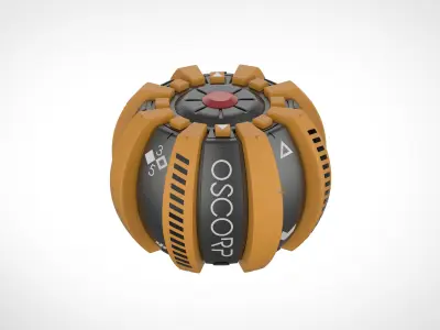 Pumpkin bomb from the movie The Amazing Spider - Man 2012 3D print model