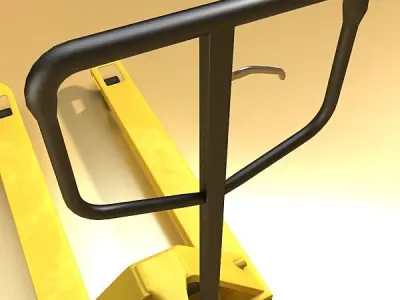 Pallet Jack High Detail 3D model