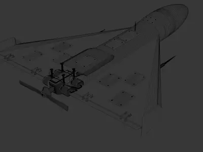 Drone Shahed 3D model