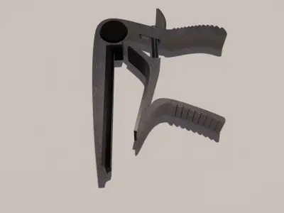 CAPO MODEL guitar pick Low-poly 3D model
