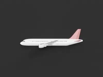 RedtailA320 3D model