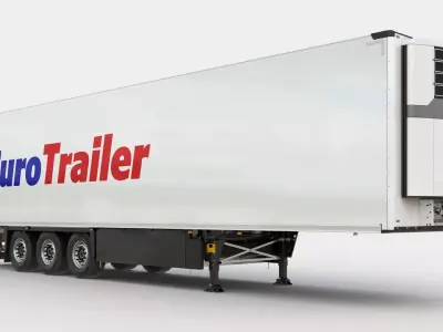Semitrailer Refrigerator 3D model