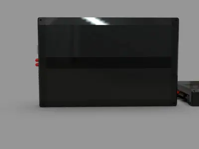 Generic Car Audio Amplifier Free 3D model