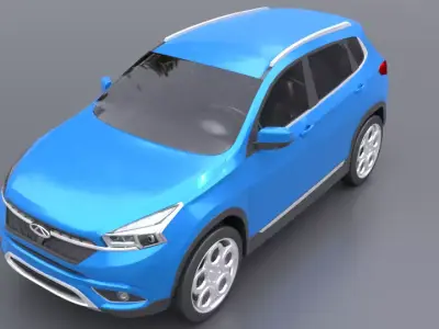 chery tiggo 3D model