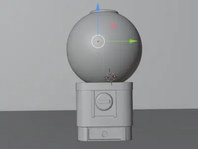 gumball machine 3D 3D model