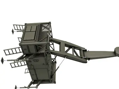 Giraffe AMB Radar 3D model