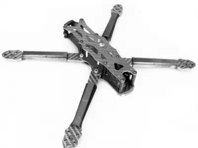 FPV Frame Apex HD 7 Low-poly 3D model