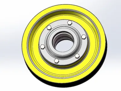  pulley 3D model