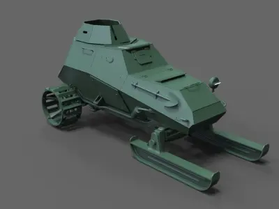 BA-64 Experimental Kit 3D print model