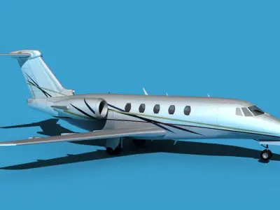 Cessna Citation 650 III V06 3D model