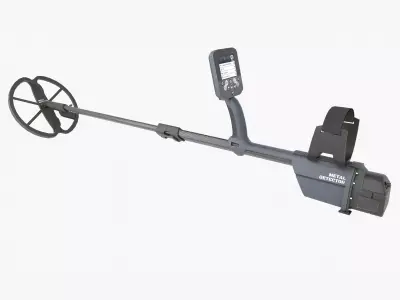 Metal Detector Low-poly 3D model purchase