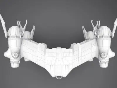 Babylon 5 Starfury Scale model   3D print model