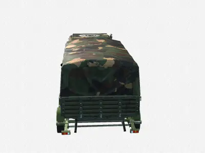 Tracked armored vehicle Low-poly 3D model purchase