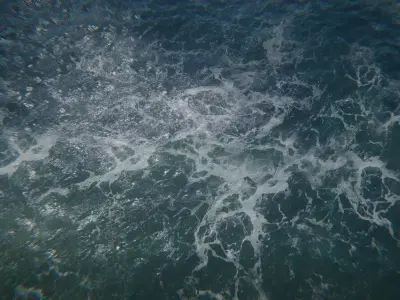 Ocean Water shader URP 3D model