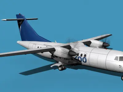 ATR-42-320 ATR 3D model