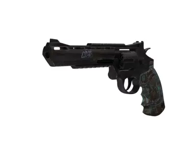 Magnum44 V1 Free low-poly 3D model
