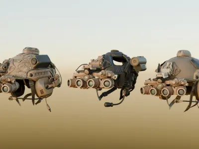 Special forces helmet Low-poly 3D model