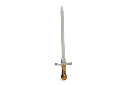 Simple Sword 3D model purchase