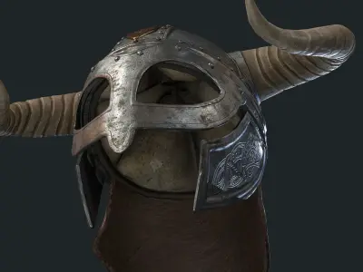 Viking Helm 3D model