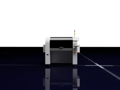 PCB SMT End to End Machine Models 3D model