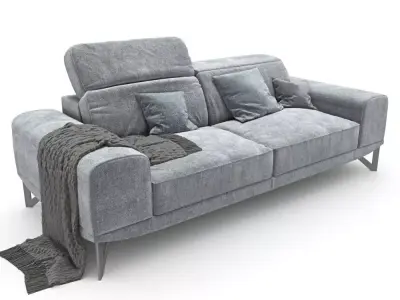 230-Sofa Natuzzi Italo part 2 3D model