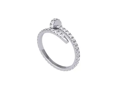 Wedding Ring  3D print model 174