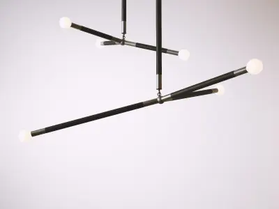 Arrow Pendant Lamp 3D model