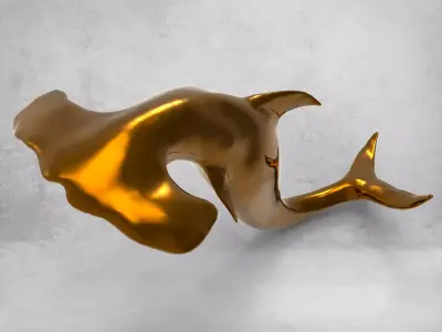Hammer Shark 3D model