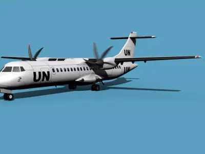 ATR  ATR-72-600 UN 3D model