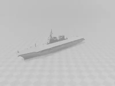 jmsdf ship 3d regin printing 3D print model