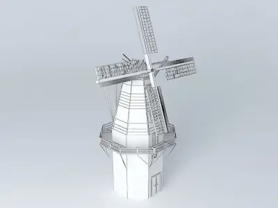Mill fortune / fortune Free 3D model