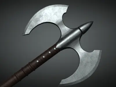 Warrior Axe 3D model