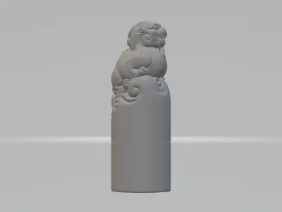 Beasts Brave Seal 3D print model