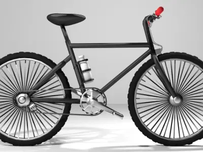 Bicycle - Mountianbike 3D model
