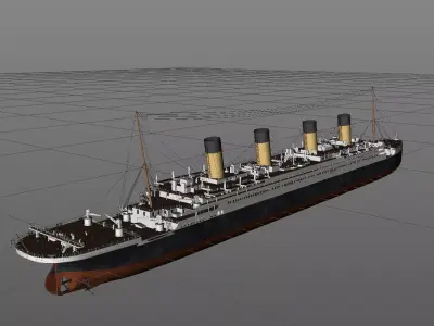 RMS Titanic 3D model