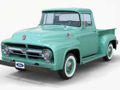 1956 Ford F-100 3D model