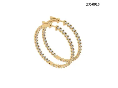 Antique Earing  3D print model